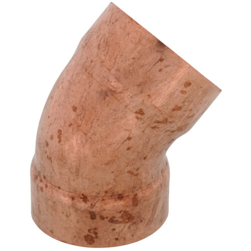 Main product image of 1-1/2" Copper DWV 45° Elbow