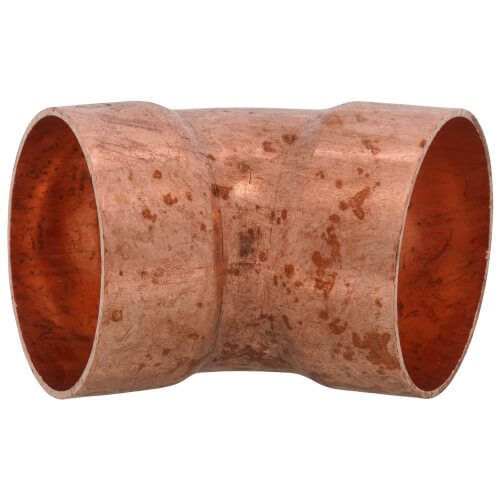 Main product image of 1-1/2" Copper DWV 45° Elbow
