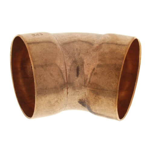 46356 Elkhart 46356 2" Copper DWV 45° Elbow