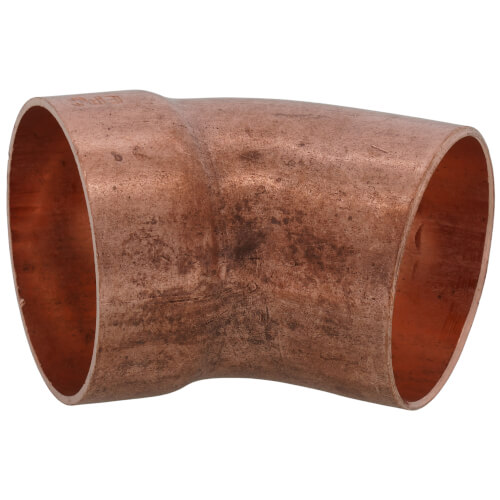 Main product image of 1-1/2" Copper DWV 45° Street Elbow