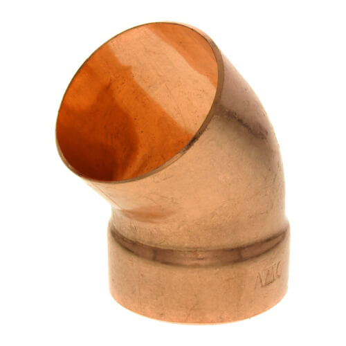 Main product image of 2" Copper DWV 45° Street Elbow