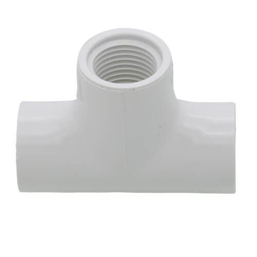 Main product image of 1/2" PVC Sch. 40 Snap-On Saddle (IPS O.D. x FPT)
