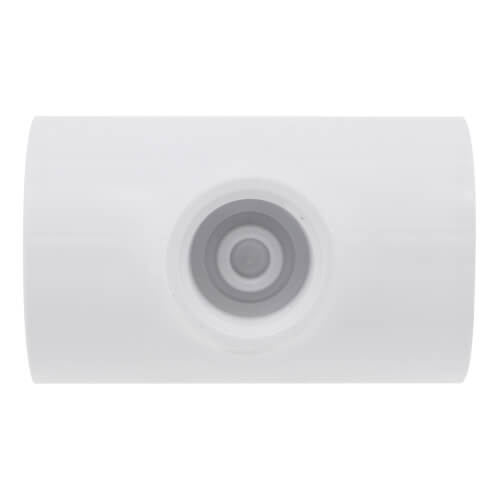 Main product image of 1-1/2" x 3/4" PVC Sch. 40 Snap-On Saddle (IPS O.D. x FPT)