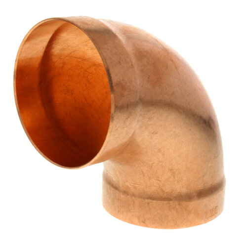 Main product image of 3" Wrot Copper DWV 90° Elbow