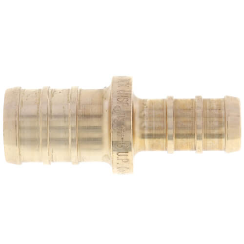 Main product image of 1/2" x 3/8" PureFlow PEX Crimp Coupling, Zero Lead