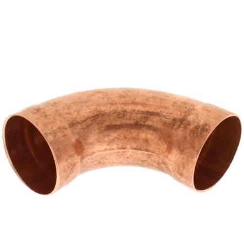 Main product image of 2" 90° Copper DWV Long Turn Elbow
