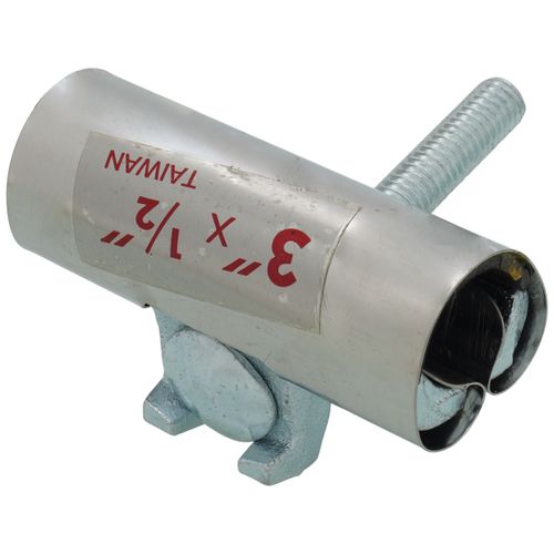 Main product image of 1/2" x 3" Stainless Steel Pipe Repair Clamp