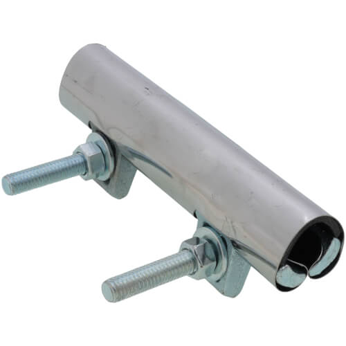 Main product image of 1/2" X 6" Stainless Steel Pipe Repair Clamp
