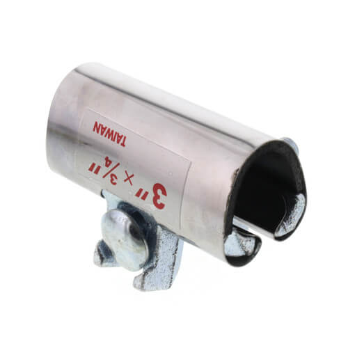 3/4" x 3" Stainless Steel Pipe Repair Clamp