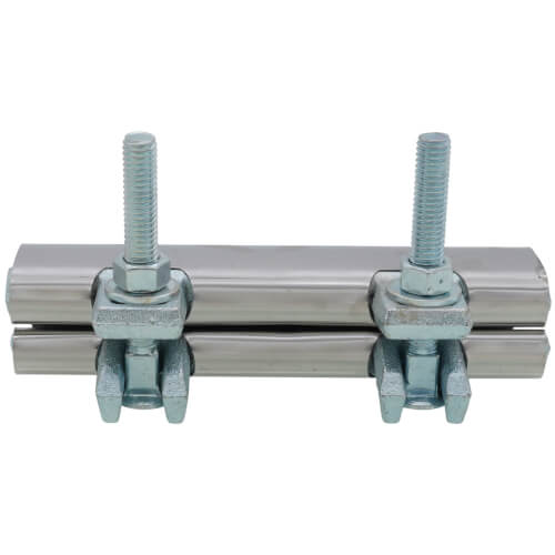 Main product image of 1" X 6" Stainless Steel Pipe Repair Clamp, 465056