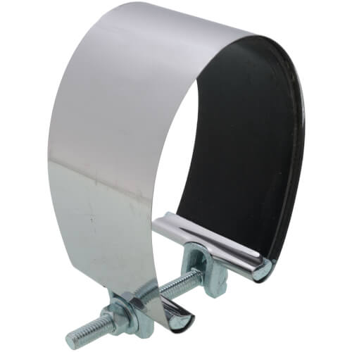 Main product image of 4" x 3" Stainless Steel Pipe Repair Clamp