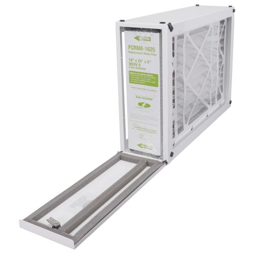 Main product image of 16" x 25" x 5" MERV 11 Media Air Cleaner - GALV Painted Door (FC-1625HS)