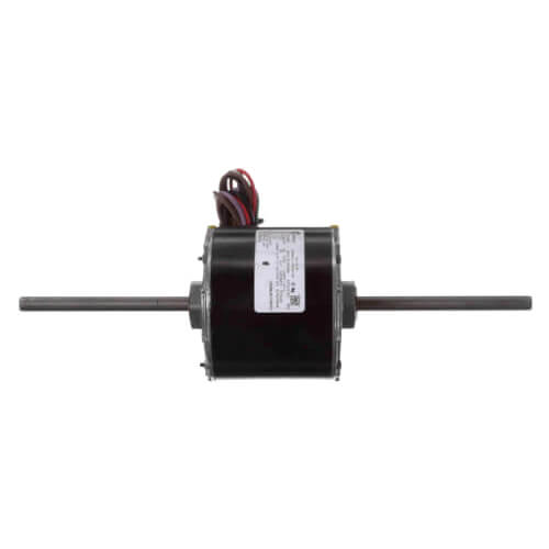 Main product image of 5" 2-Speed Double Shaft Fan/Blower Motor Less Base (208-230V, 1075 RPM, 1/4, 1/8 HP)