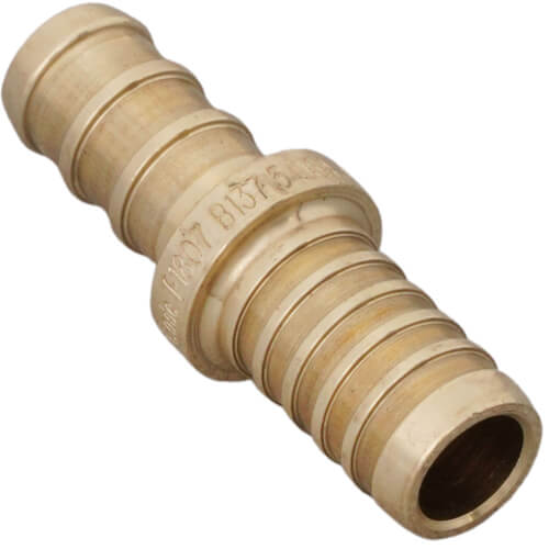 Main product image of 3/8" PureFlow PEX Crimp x 3/8" PB Coupling (Lead Free)