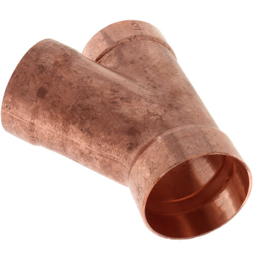 46636 Elkhart 46636 2" Wrot Copper DWV Wye