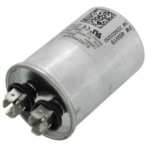 Main product image of 20mfd 370v Oval Run Capacitor, 46W19
