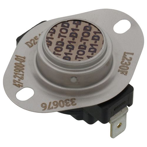 Main product image of SPST N/C Limit Switch Kit w/ Manual Reset, Flanged Airstream (230F), 47-21900-01K