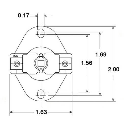 Main product image of SPST N/C Limit Switch, L150F, 47-21900-13