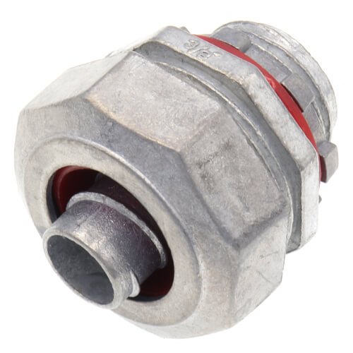 Main product image of 3/8" Zinc Straight Liquid Tight Connector