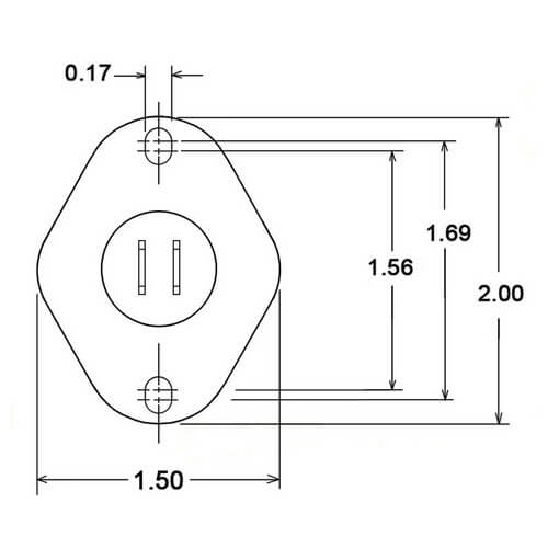 Main product image of SPST N/C Auto Reset Limit 145 Open 125 Close, 470018