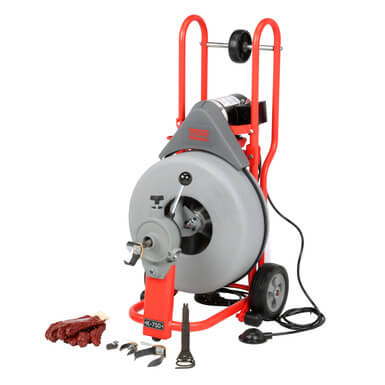 Main product image of K-750 Drum Machine w/ Autofeed (115v), C-24 IC 5/8" x 100' Cable & Kit