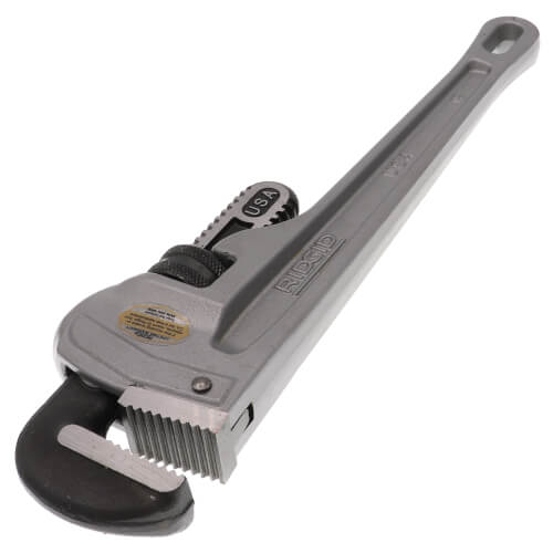 Main product image of 12" Aluminum Straight Pipe Wrench