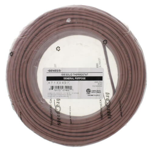 Main product image of 250 ft - 18/5 Solid CL2 (PVC) Honeywell Genesis Thermostat Cable