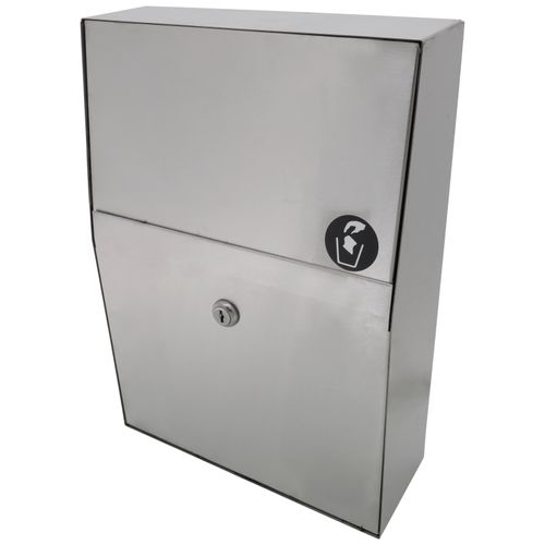 Main product image of Standard Series Surface Mount Napkin Disposal (Satin), 1.5 Gal