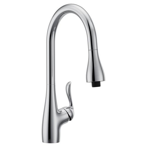 Main product image of 1 Handle Laundry Faucet, 4.0 GPM, 4736 (Chrome), 4736-MOEN