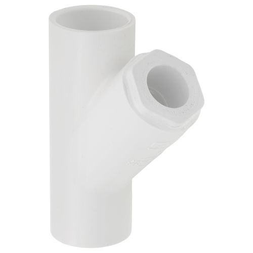 Main product image of 1" x 1" x 1/2" PVC Sch. 40 Wye