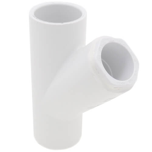 Main product image of 1" x 1" x 3/4" PVC Sch. 40 Wye