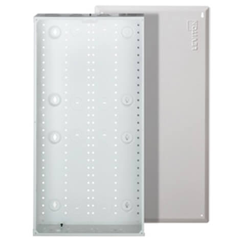 Series 280 28" Structured Media Center Enclosure & Flush-mount Cover - White