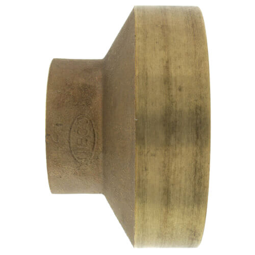 Main product image of 4" x 3" Cast Brass DWV Coupling (FTGxC)