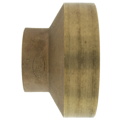 Main product image of 4" x 2" Cast Brass DWV Coupling (FTGxC)