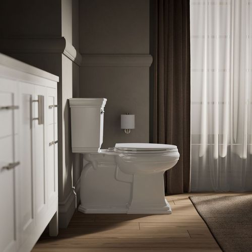 Main product image of Brevia Quick-Release Elongated Toilet Seat (White), K-4774-0