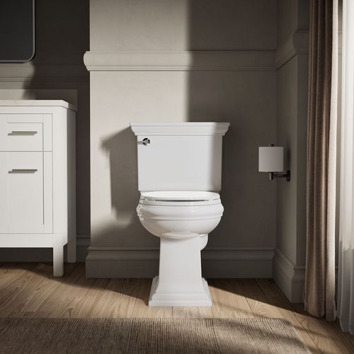 Main product image of Brevia Quick-Release Round Toilet Seat (White), K-4775-0