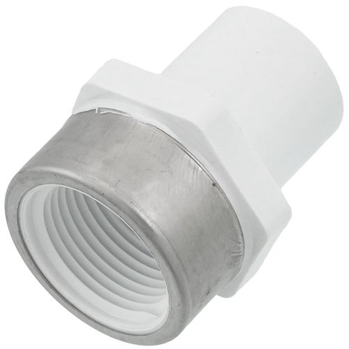Main product image of 3/4" PVC Schedule 40 Spigot x Spec. Reinforced Female Adapter