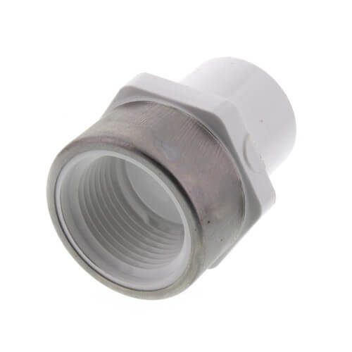 Main product image of 1" PVC Schedule 40 Spigot x Spec. Reinforced Female Adapter
