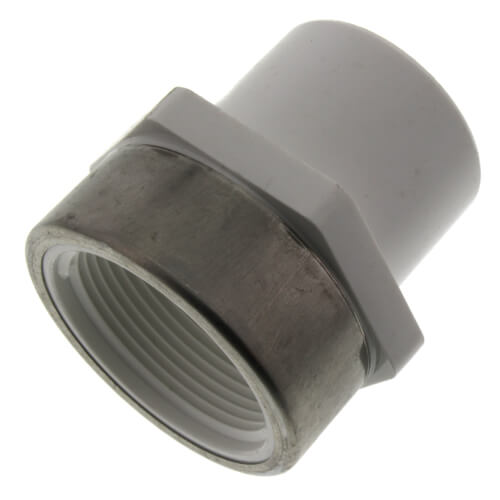 Main product image of 1-1/2" PVC Schedule 40 Spigot x Spec. Reinforced Female Adapter