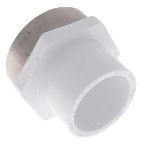 Main product image of 2" PVC Schedule 40 Spigot x Spec. Reinforced Female Adapter