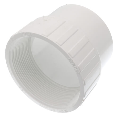 Main product image of 4" PVC Schedule 40 Spigot x Female Adapter