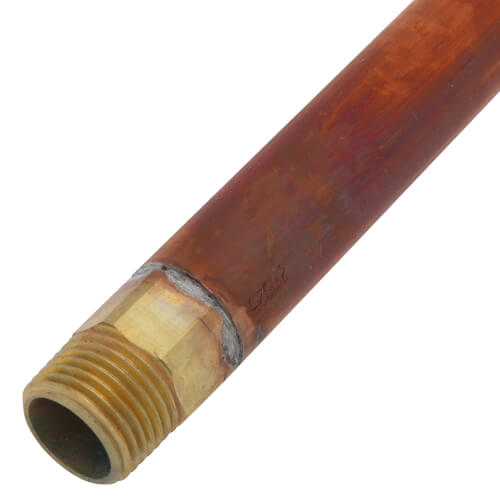 47814 Prier 47814 400 Series 14", 1/2" MPT x 1/2" SWT Inlet Frost