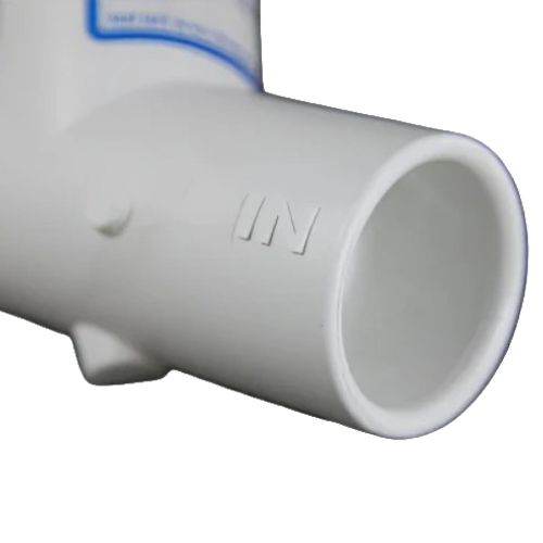 Main product image of 2650 Series 1" Slip Socket PVC Shuttle Flow Switch Liquid/Water/Oil, 0.5 GPM Increasing Flow, No Conduit Connector