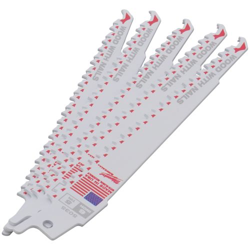 Main product image of 6" 5 TPI Sawzall Blades (5 Pack)