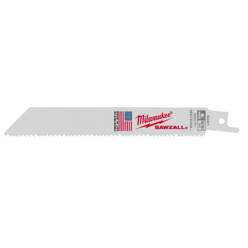 Main product image of 6" 8/12 TPI Sawzall Blades (5 Pack)