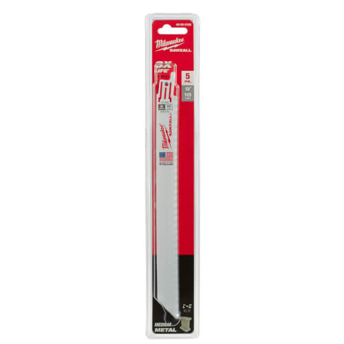 Main product image of Sawzall Blade, 18 TPI, (9" Length) (5 pack)