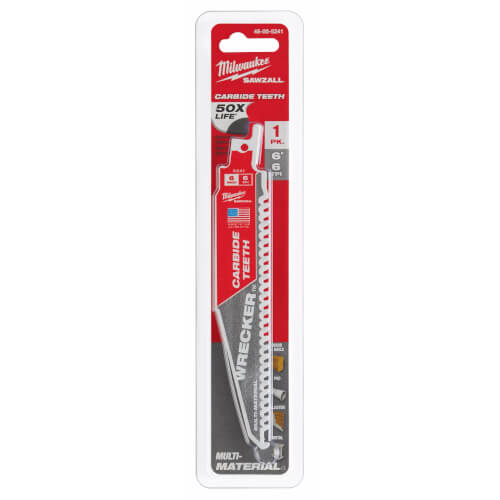 Main product image of The Wrecker w/ Carbide Teeth, 6 TPI, 6" Length (1 Pack)