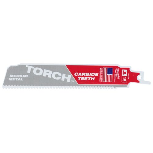 Main product image of 6" 10 TPI The Torch With Carbide Teeth For Medium Metal (1 Pack)