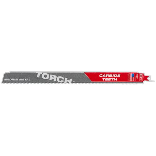 Main product image of 12" 10 TPI The Torch With Carbide Teeth For Medium Metal (1 Pack)