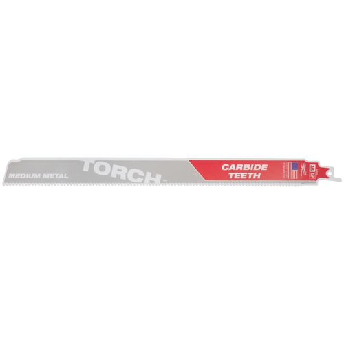 Main product image of 12" 10 TPI The Torch With Carbide Teeth For Medium Metal (1 Pack)
